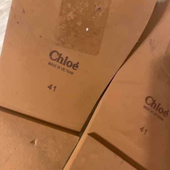 Chloe Logo Slide Sandal - Picture 2 of 5